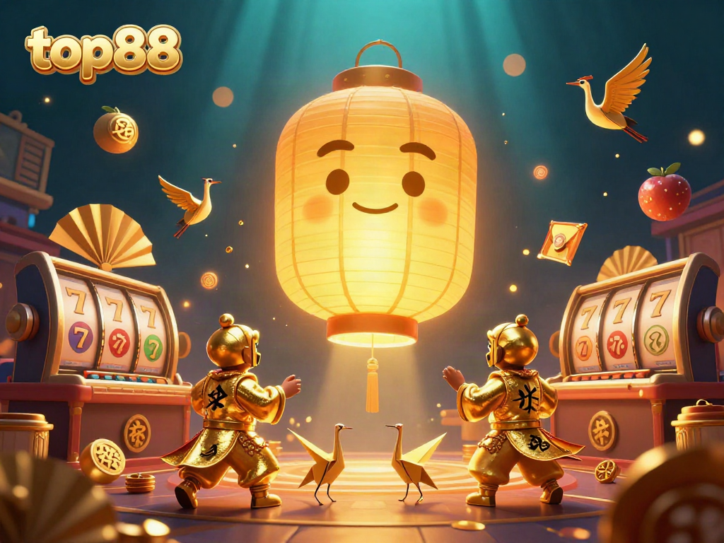 Experience the excitement of top88 casino with vibrant symbols and dynamic characters.