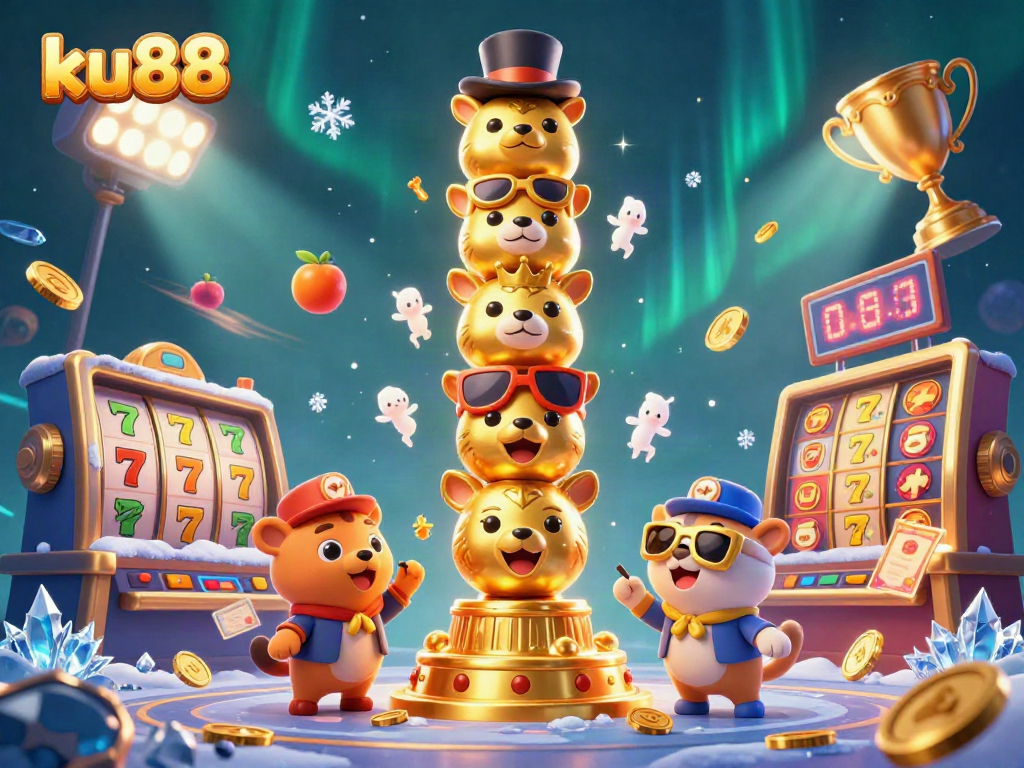 Engage with ku88's vibrant casino adventure featuring dynamic slot machines and golden treasures.
